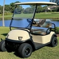 thumbnail image 2 of Bulopur Hummingbird Golf Cart Seat Covers for EZGO TXT RXV/Club Car DS Precedent Boho Floral Golf Cart Bench Cover and Backrest Cover Set, Easy to Install with Straps, 2 of 8