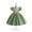 Green, variant on Xiaowennn Kids Toddler Baby Girls Spring Summer Solid Ruffle Sleeveless Dress Children's Day Clothing 4 Years Old Girl Clothes
