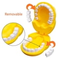 thumbnail image 3 of Giraffe Teeth Model For W/ Teeth Brush Toddler Gift Teeth Brushing Teaching Aid-SinKeeU, 3 of 3