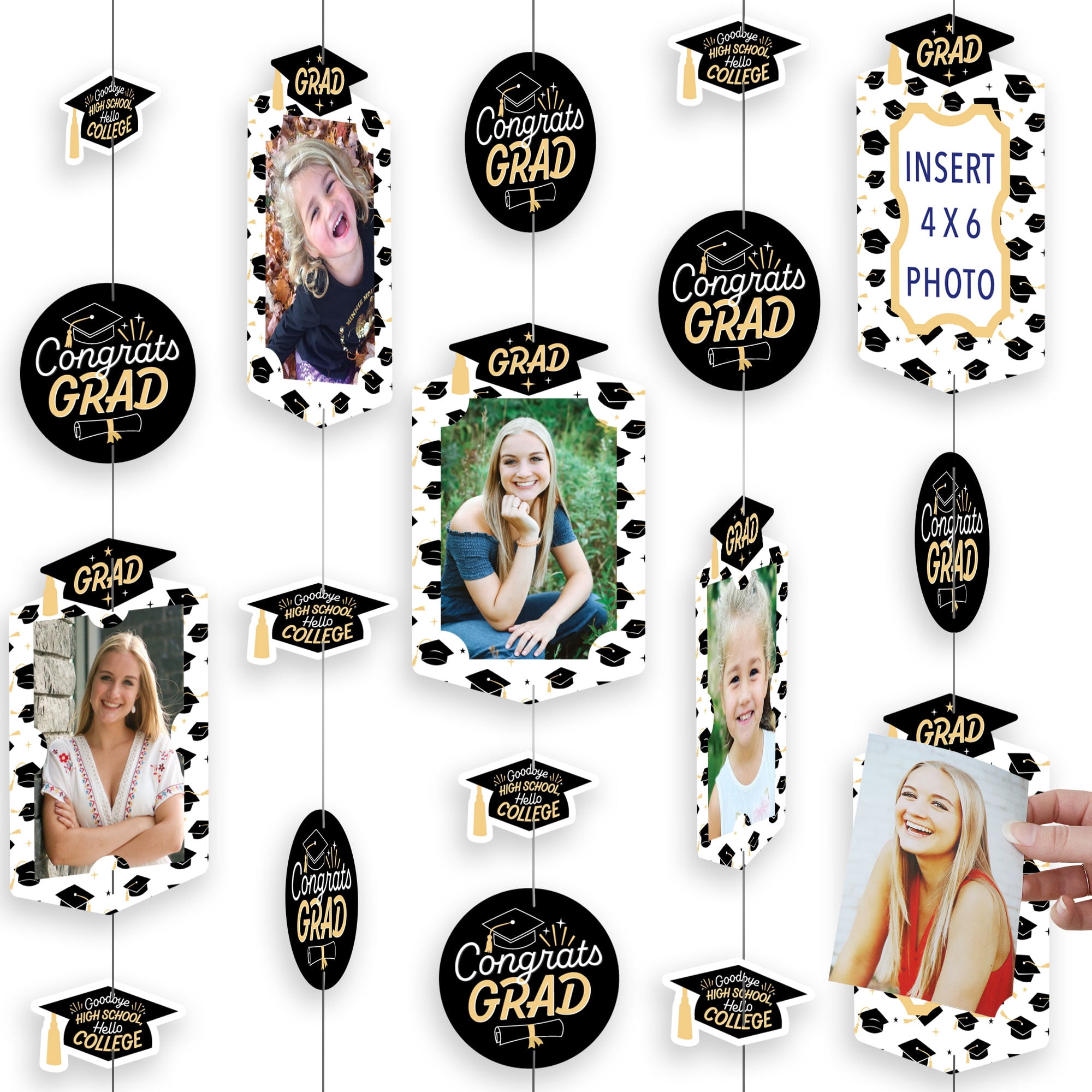 Big Dot of Happiness Hello College - Graduation Party Vertical Photo ...