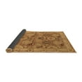 thumbnail image 2 of Ahgly Company Indoor Round Oriental Brown Industrial Area Rugs, 3' Round, 2 of 4