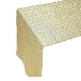 thumbnail image 5 of 12x108 Sequins Rectangle Cloth Wedding Decorations Golden, 5 of 6