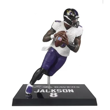 NFL Posed Figure - Lamar Jackson - McFarlane Toys