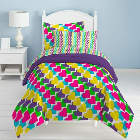 Full Rainbow Mini Bed in a Bag Yellow - Dream Factory