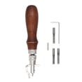 thumbnail image 4 of 1 / Set Leather Craft Stitching Groover Skiving Edger Lederschneidewerkzeug, 4 of 8