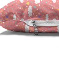 thumbnail image 4 of Cartoon Pet Bed, Stars and Dots Filled Background with Hand Drawn Clouds Pastel Colored Pattern, Chew Resistant Pad for Dogs and Cats Cushion with Removable Cover, 24" x 39", Multicolor, by Ambesonne, 4 of 4