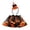 Orange, variant on Zylarhe Kids Girls Ballet Skirts Hallowmas Party Prints Tulle Dance Skirt Hairband Set Black 2-3 Years