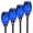 Blue, variant on Solar Torch Light with Flickering Flame,4Pack Solar Lights Outdoor,Waterproof Solar Powered Yard Garden Lights,Solar Flame Light,Torches Lighting for Outside Patio Lawn Path Decorations (Blue)