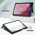 thumbnail image 4 of For Samsung Galaxy Tab A9 Plus case 2023 PU Leather Protective Hard Back Funda For Galaxy Tab A9 A9P 8 11 inch Tablet Cover YJ Tab A9 8.7inch, 4 of 6
