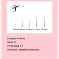 thumbnail image 2 of Juego de pestañas postizas Pestañas postizas para maquillaje de ojos Largo natural Labymos 9 mm, 2 of 7