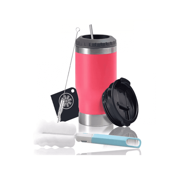Portalatas De Cerveza De Acero Inoxidable Vaso Térmico 14oz