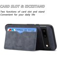 thumbnail image 4 of for Google Pixel 7 2022 Case, Slim PU Leather Wallet Case Credit Card Slot Holder Lightweight Protective Case with Kickstand for Google Pixel 7 2022 (Gray), 4 of 12