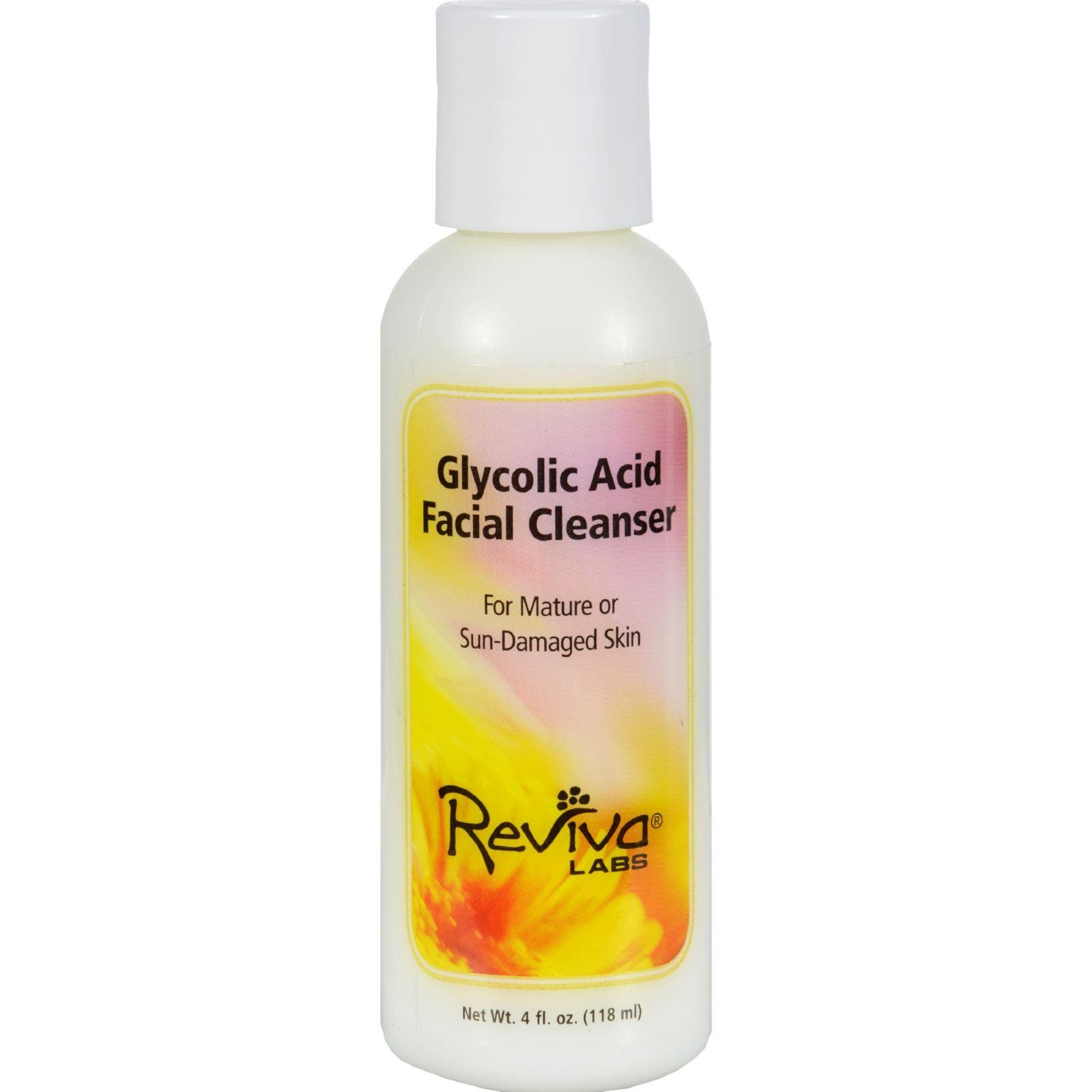 Reviva Labs Glycolic Acid Facial Cleanser 4 Fl Oz