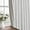 Greyish White, variant on Baby Pink 100% Blackout Linen Curtains 96 Inch 2 Panel Set Double Sided No Coating Pinch Pleated Back Tab Floor to Ceiling Black out Thermal Insulated Bedroom Living Room Darkening Window Drape