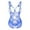 Blue, variant on WTXUE Intimates | Nightshirts & Gowns Womens Fun Underwear Lace Open Crotch Dew Breast Sheer Bodysuit Underwear Sleeping Dress | 1 Piece Black 3XL