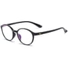 MAGIMODAC Computer Reading Glasses Anti Blue Light Blocking Round Flexible Black Tortoise Eyeglasses Eyewear for Women Men