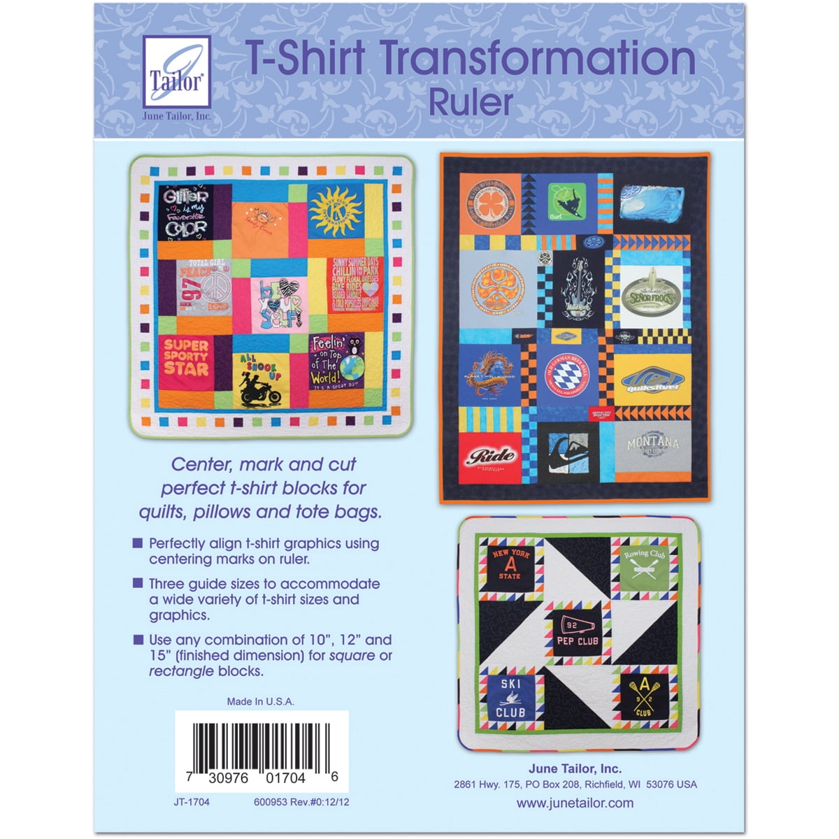 T-Shirt Transformation Ruler | Walmart 