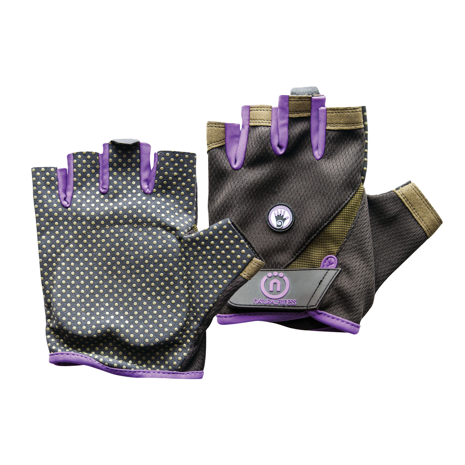 Natural Fitness Wrist Assist Gloves for Extra Support Needed During Yoga, Pilates, Weight-Training, and More – Small - image 2 of 3