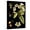 Canvas, variant on Art.com Black Background Floral Studies I Art Print by Vision Studio, Black Frame Wall Art, 32" x 40"