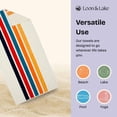 thumbnail image 4 of Toalla de playa Loon & Lake Luxury Retro Stripes, 100% algodón, 4 of 9