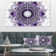 thumbnail image 1 of Design Art - Purple Fractal Pattern with Circles, 1 of 3