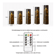 thumbnail image 5 of 5p Velas Eléctricas Led 5.5cm Contral Remoto Flama Realista Gris_5Pzas_5cm, 5 of 5