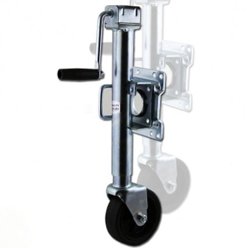 XtremepowerUS Swivel Trailer Jack Wheel 1000 lb Tongue Twin Boat Towing Adjustable Height