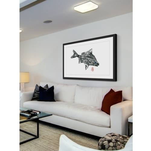 "Silver Bream" Framed Painting Print