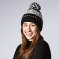 thumbnail image 2 of Hadley Wren Nordic Beanie, Black, 2 of 2