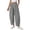 63#Black, variant on Plaid Barrel Pants Women Summer 2026 Casual Loose Wide Leg Lounge Gingham Trousers Spring Fashion Beach Bottoms Blue L