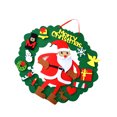 thumbnail image 4 of Árbol de Navidad de fieltro DIY Adornos de Navidad desmontables para colgar en la pared para decoraciones de hogar para niños Toddle, C Jumpingount HA000422-03B, 4 of 7
