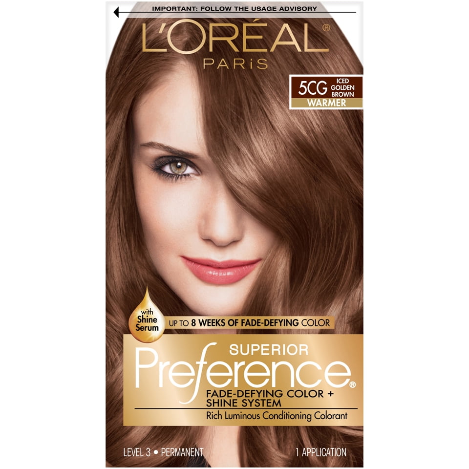 L'Oreal Paris Superior Preference Fade-Defying Shine Permanent Hair ...