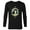Black, variant on Princess Mulan Holiday Standard - Long Sleeve T-Shirt for Men – Customized-Black