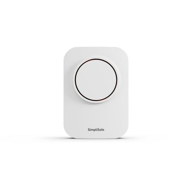 SimpliSafe 105dB Auxiliary Siren - Compatible with Gen 3 Home Security System