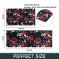 thumbnail image 7 of Pioneer Flower Floral Print Pattern Kitchen Rugs Sets Of 2,Anti Fatigue Kitchen Mat Rugs Non Slip Washable,Decorative Kitchen Floor Mats for Kitchen,Sink,Laundry,17"x30"+17"x47", 7 of 7
