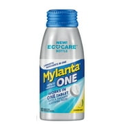 Mylanta One, Chewable Antacid Tablets, Lemon Mint Flavor, 50 Count, Eco-Care Bottle