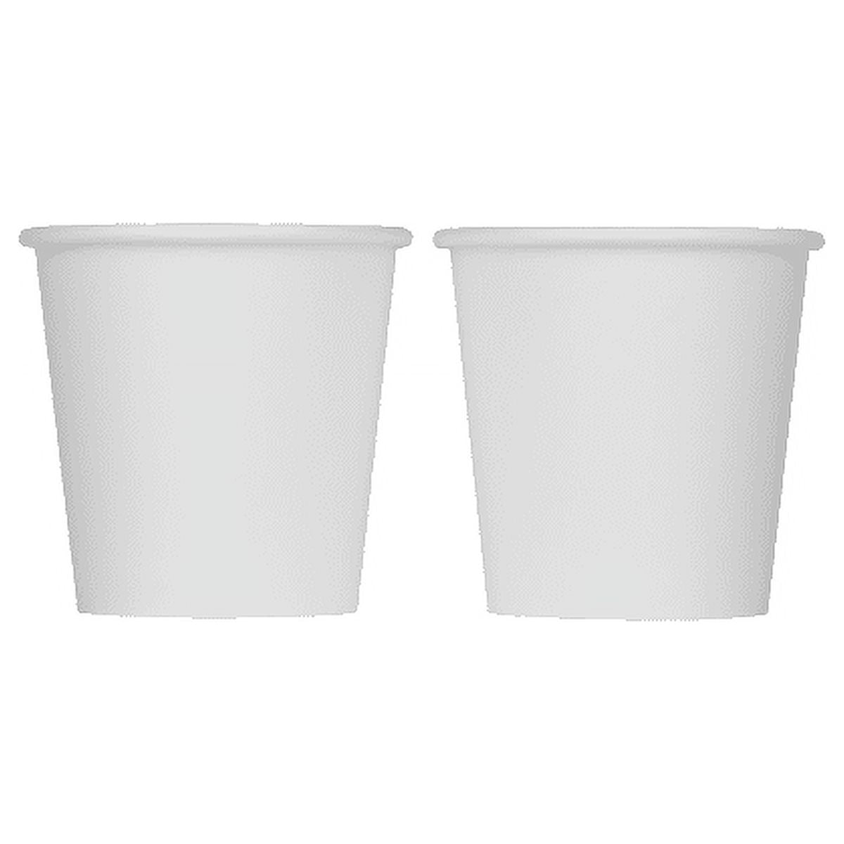 [1000 Pack] 4oz Disposable Espresso Cups, Karat Paper Hot Cup, White