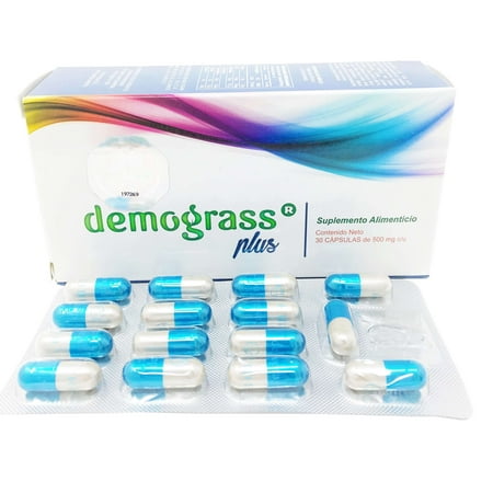 Demograss Plus Stronger Weight Loss Dietary Supplement formula Perdida de Peso Capsules, 30 (Best Dietary Supplements For Weight Loss)
