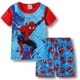 thumbnail image 1 of Children's Boys Spiderman Pajama Set Pajamas Lounger Pajama Set, 1 of 2