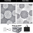 thumbnail image 2 of Alfombra de exterior Ilead, 244 x 305 cm, impermeable, reversible, 2 of 9