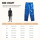 thumbnail image 3 of Balery A Blue Glitter Pantalones de pijama para mujer, pijamas ultraligeros, pantalones de estar por casa-Large, 3 of 6