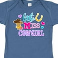 thumbnail image 4 of Inktastic Little Miss Cowgirl with Boots and Horseshoe Girls Baby Bodysuit, 4 of 5