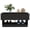 Black, variant on Light Oak and Black - Drawer and Shelf Setup - Entryway Nook - Add Storage and Style