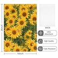 thumbnail image 2 of 2 Pcs Funny Kitchen Towels,Yellow Sunflower Field Pattern Microfiber Dish Towels,Kitchen Tea Towels,Kitchen Towel Set (18" X 26"), 2 of 7