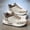 Beige Gray, variant on Men'S EVA Insole & Arch Support, PVC Sole - All-Season Casual Sneakers for Running Breathable Sneakers - Thick Cushioned Mid-Top Lace-Up Design, Beige/Black/White Colorway, Synthetic Upper