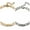 Golden Silver, variant on European And American Cross-border New jewelry, Personality And Fashion, Figaro Chain Geometric Bracelet, Retro Exaggerated Jewelry Women