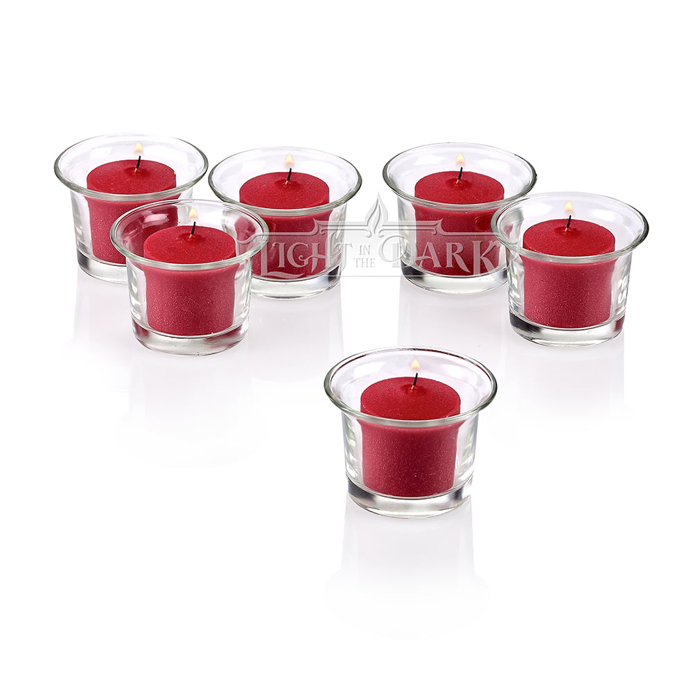 Clear Glass Round Votive Candle  Holders Set of 36 