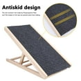 thumbnail image 6 of Soonbuy Adjustable Pet Ramp, 27" Foldable Anti-Slip Ramp for Dogs & Cats, 12"-16" Heights, Supports 110 lbs, Ideal for Small & Senior Pets, 6 of 8