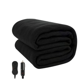 CycloneSound 6 Colors Electric 12V Heated Fleece Car Plaid Blanket With Controller For Timer Heat Levels Travel Blanket Walmart