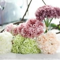 thumbnail image 3 of Ramo de peonías de imitación de seda, ramo de novia, hortensias para boda, decoración de bolas de boda, ramo de festival, 3 of 6